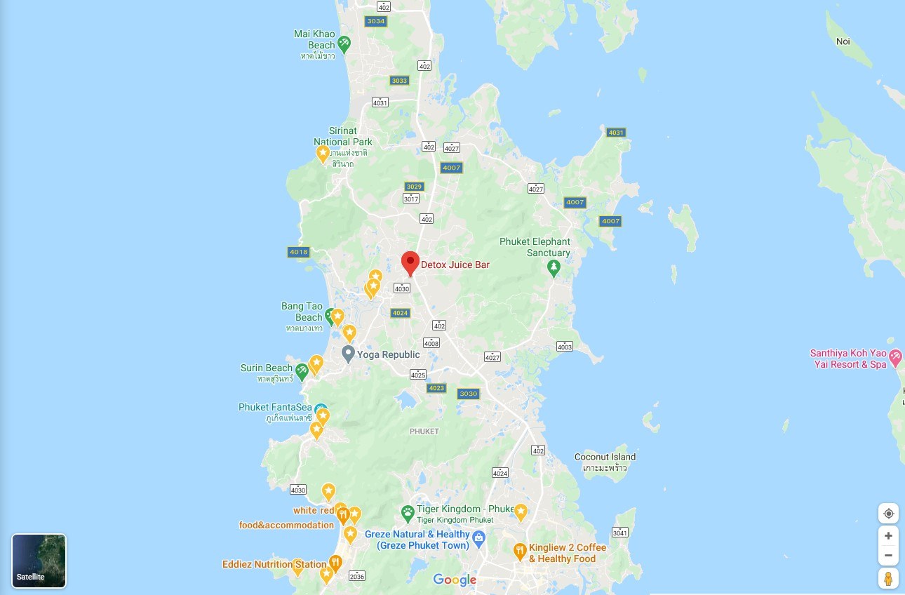 Detox Juice Bar Phuket Location Google Maps Image A